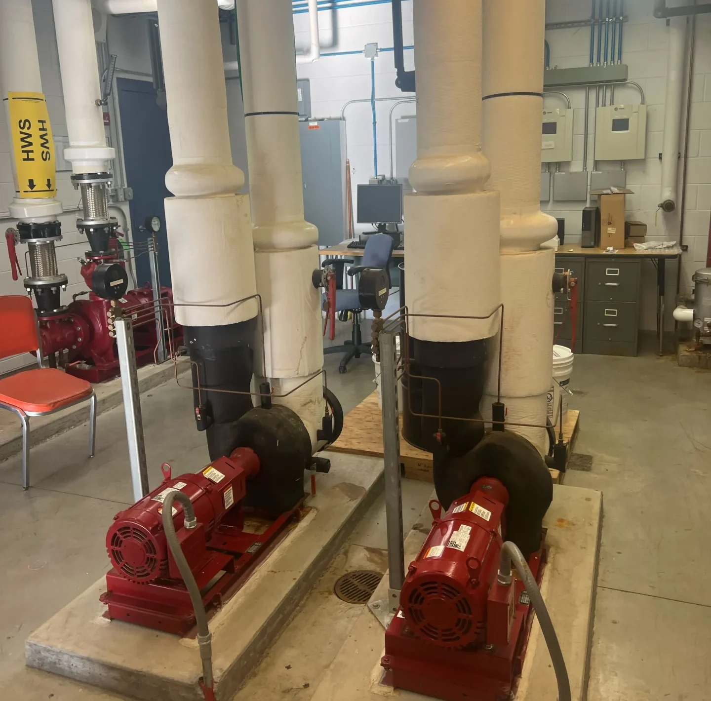 Industrial HVAC heating and cooling provided by PBK HVAC and Mechanical