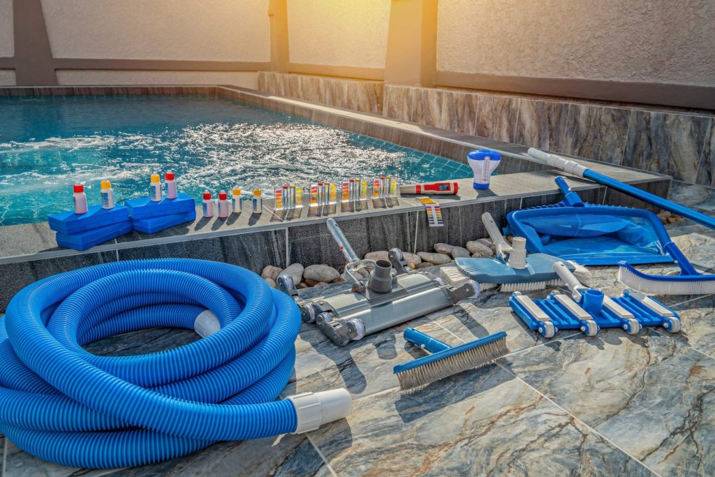 Pool and spa supplies and chemicals sold by PBK HVAC and Mechanical